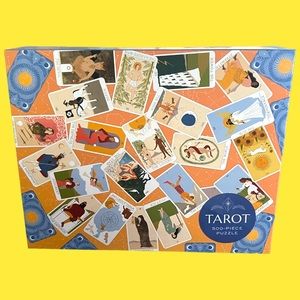 Tarot 500-Piece Jigsaw Puzzle Celebrate cards of the Major and Minor Arcana. NWT